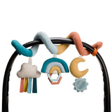 Bitzy Bespoke Itzy Bitzy Spiral Car Seat Activity Toy: Pastel