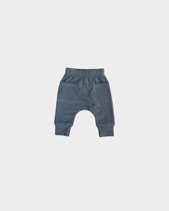 babysprouts - Baby Pocket Pants - Gray Wash