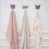 Muslin Swaddle Set - Violet