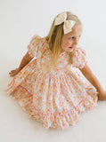 Aura Poplin Dress - Bunny Field