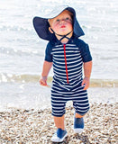 Navy Sun Protective Hat