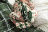 Bamboo Baby Zip Sleeper - Green Christmas Plaid