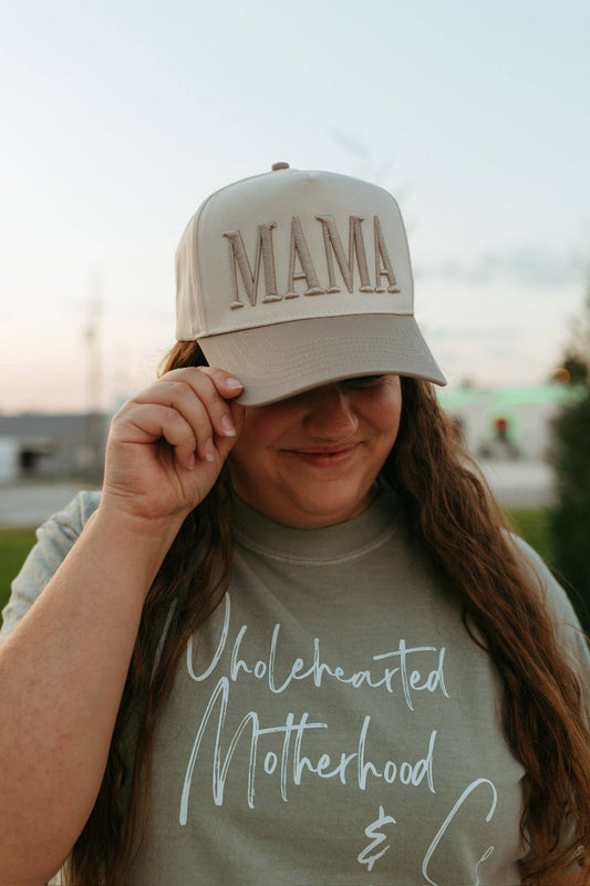 Mama 3D Embroidered Hat