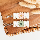 Mom 3D Daisy Keychain