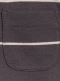 Reese Drop Should Tee - Hunter Stripe / Ash