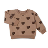 Makemake Organics - Organic Fleece Sweatshirt - Wild Bear