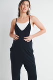 Sleeveless Jogger Jumpsuit Maternity