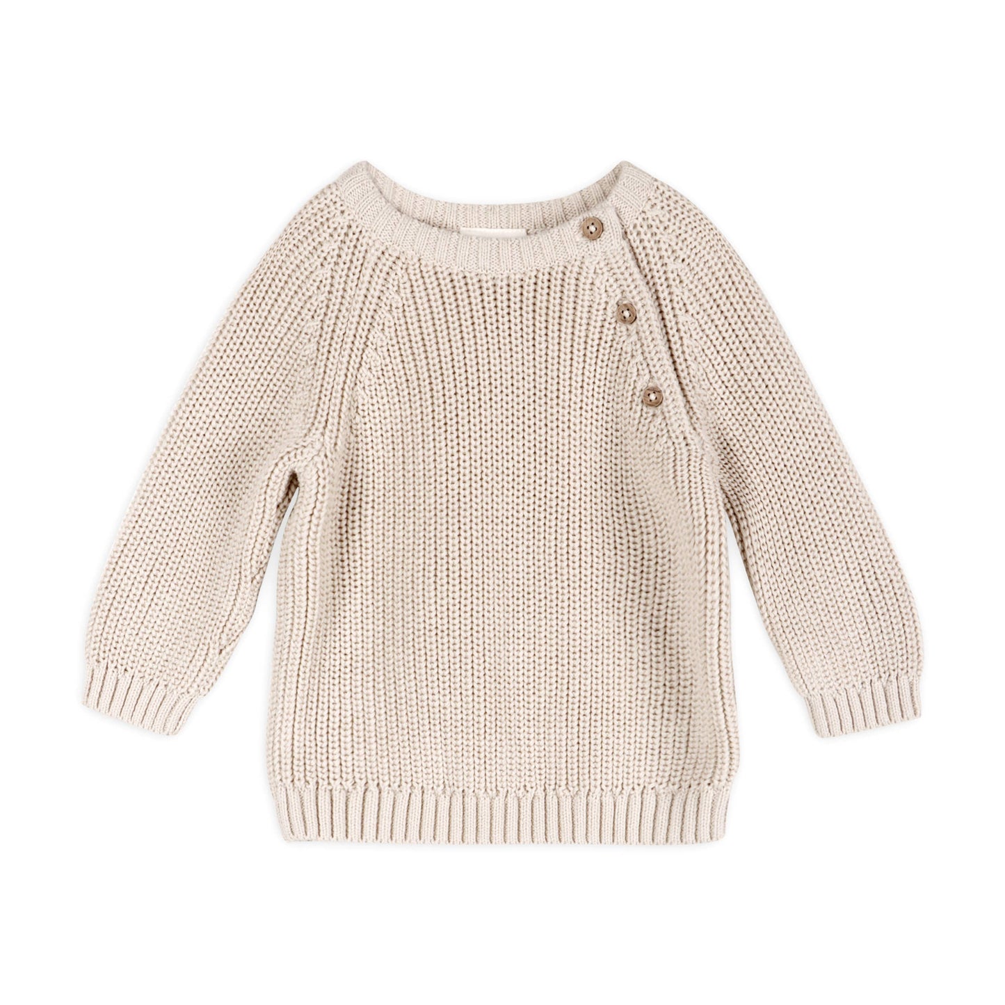Chunky Knit Sweater - Stone