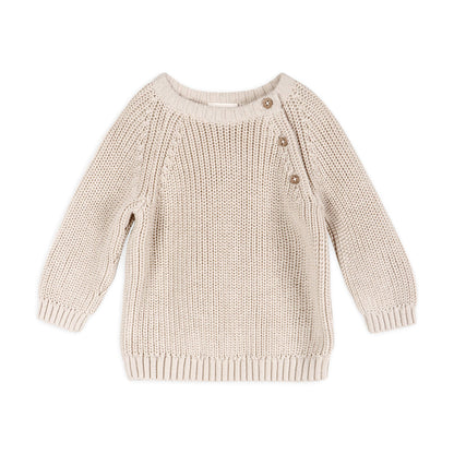 Chunky Knit Sweater - Stone