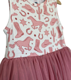 Bamboo/Tulle Tutu Dress - Dixie Cowgirl