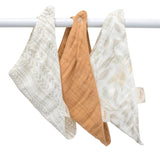 Muslin Bib Set - Willow