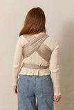 Solly Baby - Cream Floral Wrap