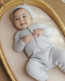 Ribbed Jumpsuit - Dusty Blue