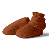 goumikids - Knit Cotton Baby Stay-On Boots - Clay