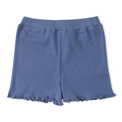 Organic Shorts Set - Blue Floral