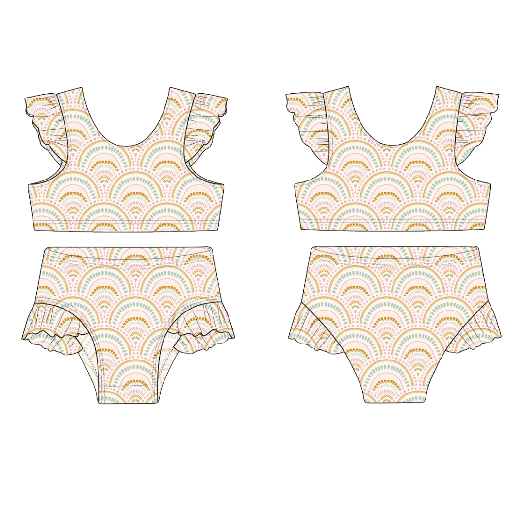 Boho Flutter Bikini