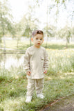 Inti The Label - Raglan Playwear Set in Pale Grey