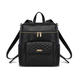 Luli Bebe - Monaco Diaper Bag | Ebony Black