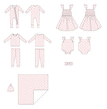Bows | Bamboo Cross-Back Ruffle Romper