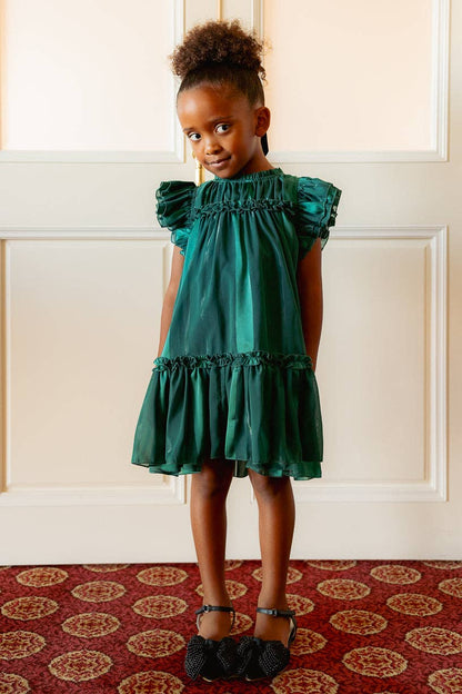 Mini Peridot Dress in Green