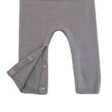 Viverano Organics - Milan Pocket Knit Jumpsuit - Grey