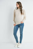 Puff Sleeve Maternity Top