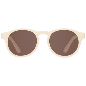 Babiators - Baby &  Kids Sweet Cream Keyhole Sunglasses with Amber Lens: Ages 0-2