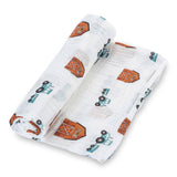 How We Roll Muslin Swaddle Blanket