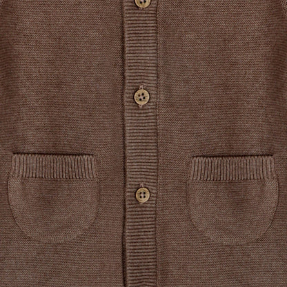 Chunky Knit Jumpsuit - Cocoa