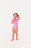 Bright Floral: ONE-PIECE Rashguard