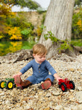 Mason Ribbed Romper - Stone