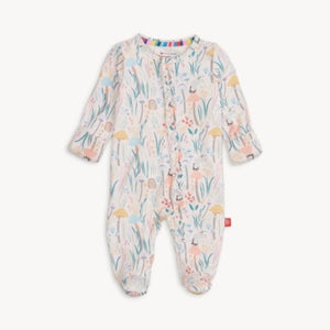 Magnetic Me - Shroom And Bloom Modal Footie W/ Ruffle