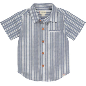 NEWPORT Button up - Blue Stripe