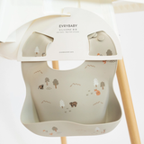 EvryBaby - Patterned Silicone Bib