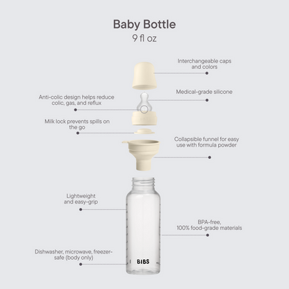PP Bottle Set 9oz Silicone
