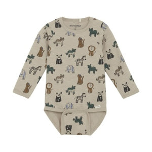Minymo - LS Bodysuit - Safari