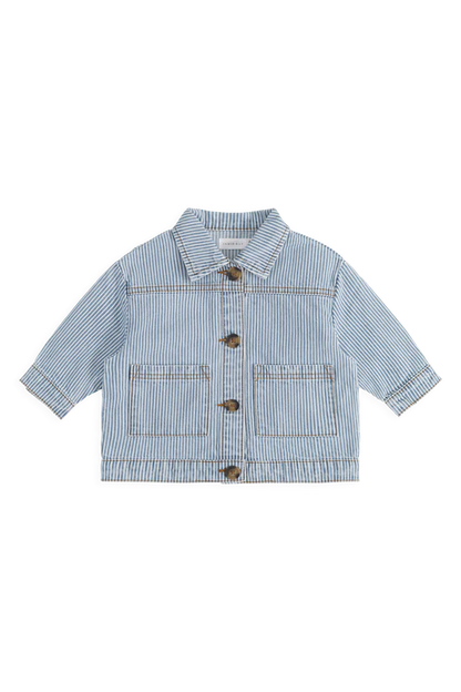 Axel Jacket - Denim Stripe