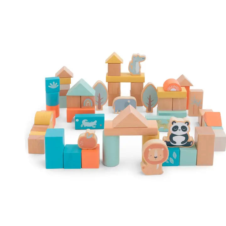 Wooden Building Blocks