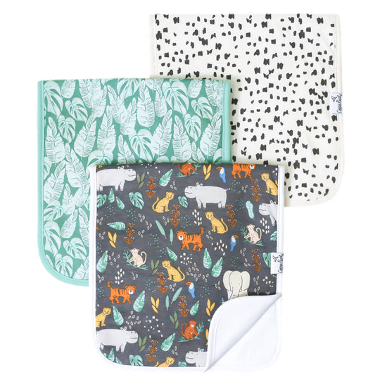 Bengal Burp Cloth Set-3 pack