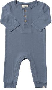 Mason Ribbed Romper - Stone
