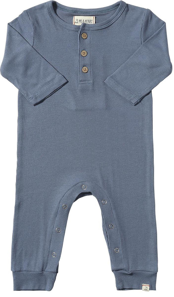 Mason Ribbed Romper - Stone