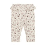 Fixoni - Newborn Ruffle Leggings - Eggnog