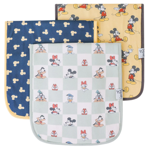 Mickey Burp Cloth Set-3 pack