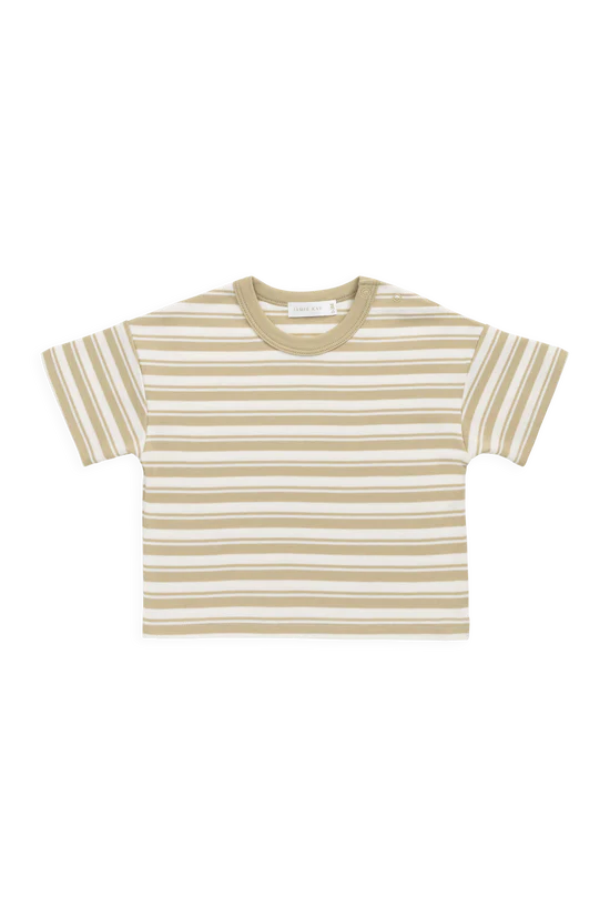 Wesley Tee - Hay Stripe