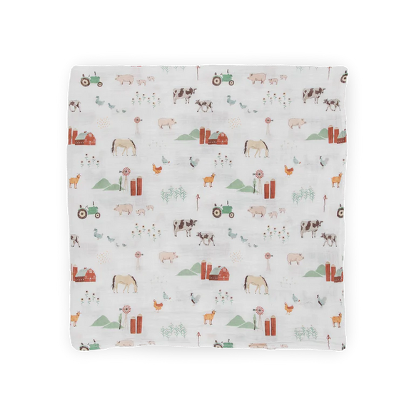 Little Unicorn - Cotton Muslin Swaddle Single