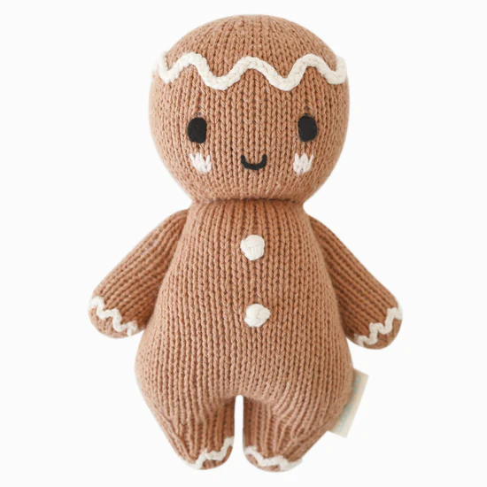 cuddle + kind - baby gingerbread - white