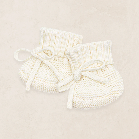 Lou Lou & Co. - Knit Booties - Ivory