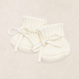 Lou Lou & Co. - Knit Booties - Ivory
