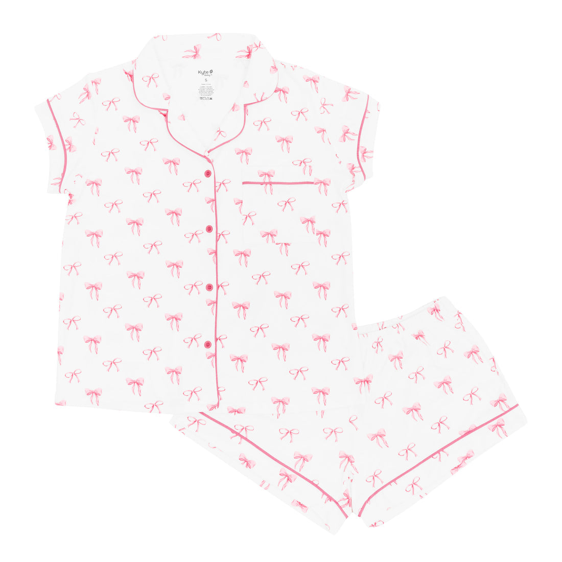 Women's SS Pajama Set - Bow