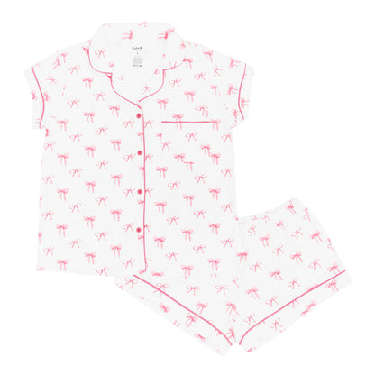 Women's SS Pajama Set - Bow